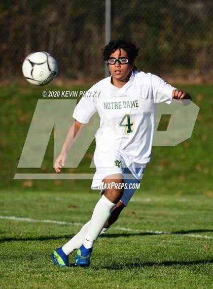 Thumbnail 2 in Notre Dame, WH @ Amity Regional (SCC Div C 1st Round) photogallery.