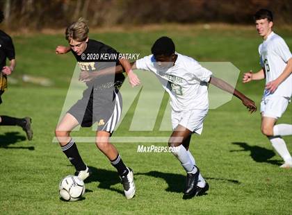 Thumbnail 3 in Notre Dame, WH @ Amity Regional (SCC Div C 1st Round) photogallery.