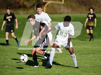 Thumbnail 2 in Notre Dame, WH @ Amity Regional (SCC Div C 1st Round) photogallery.
