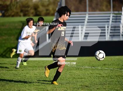 Thumbnail 3 in Notre Dame, WH @ Amity Regional (SCC Div C 1st Round) photogallery.