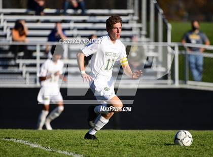 Thumbnail 2 in Notre Dame, WH @ Amity Regional (SCC Div C 1st Round) photogallery.