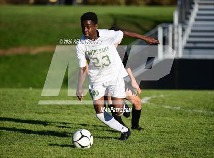 Thumbnail 1 in Notre Dame, WH @ Amity Regional (SCC Div C 1st Round) photogallery.