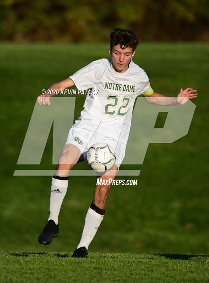 Thumbnail 1 in Notre Dame, WH @ Amity Regional (SCC Div C 1st Round) photogallery.