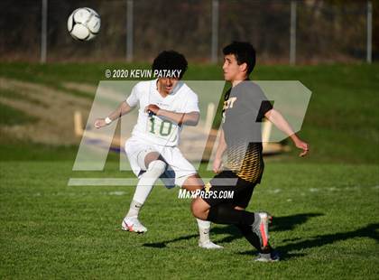 Thumbnail 2 in Notre Dame, WH @ Amity Regional (SCC Div C 1st Round) photogallery.