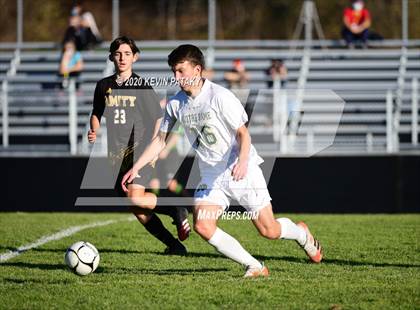 Thumbnail 3 in Notre Dame, WH @ Amity Regional (SCC Div C 1st Round) photogallery.