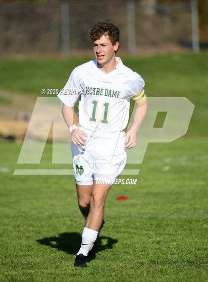 Thumbnail 1 in Notre Dame, WH @ Amity Regional (SCC Div C 1st Round) photogallery.