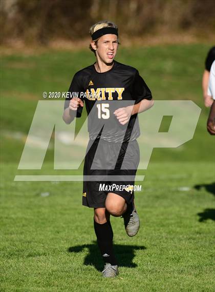 Thumbnail 3 in Notre Dame, WH @ Amity Regional (SCC Div C 1st Round) photogallery.