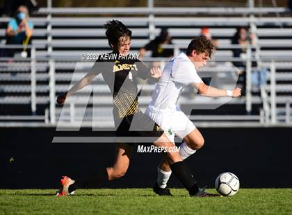 Thumbnail 3 in Notre Dame, WH @ Amity Regional (SCC Div C 1st Round) photogallery.