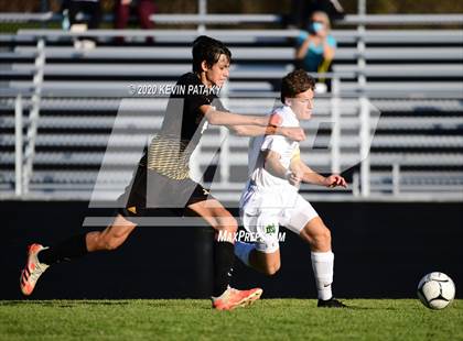 Thumbnail 3 in Notre Dame, WH @ Amity Regional (SCC Div C 1st Round) photogallery.