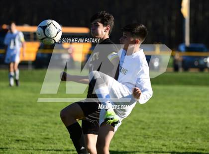 Thumbnail 3 in Notre Dame, WH @ Amity Regional (SCC Div C 1st Round) photogallery.