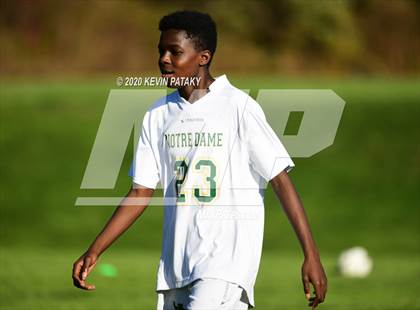 Thumbnail 2 in Notre Dame, WH @ Amity Regional (SCC Div C 1st Round) photogallery.