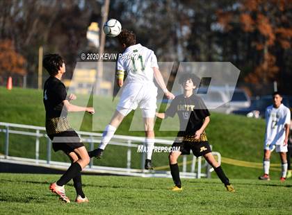 Thumbnail 2 in Notre Dame, WH @ Amity Regional (SCC Div C 1st Round) photogallery.