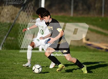 Thumbnail 3 in Notre Dame, WH @ Amity Regional (SCC Div C 1st Round) photogallery.