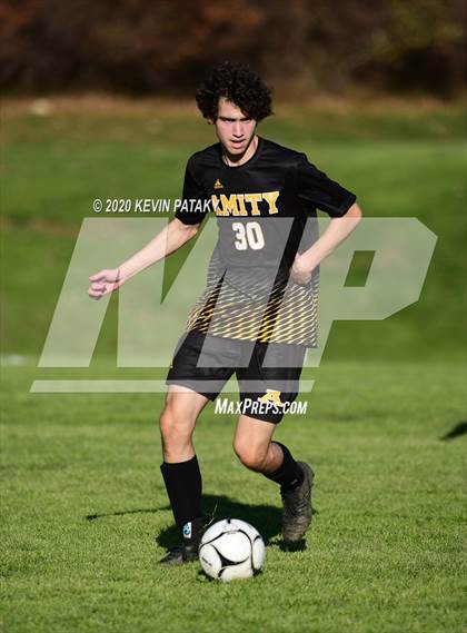 Thumbnail 1 in Notre Dame, WH @ Amity Regional (SCC Div C 1st Round) photogallery.