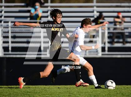 Thumbnail 2 in Notre Dame, WH @ Amity Regional (SCC Div C 1st Round) photogallery.