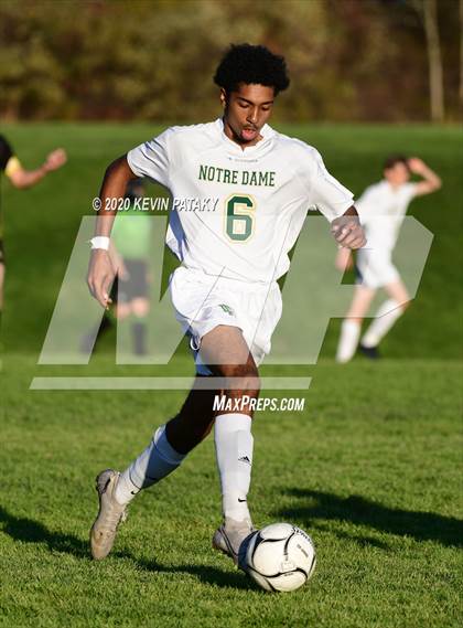 Thumbnail 2 in Notre Dame, WH @ Amity Regional (SCC Div C 1st Round) photogallery.