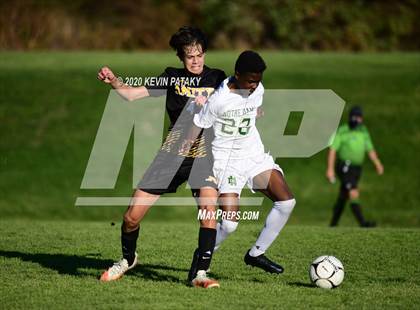 Thumbnail 2 in Notre Dame, WH @ Amity Regional (SCC Div C 1st Round) photogallery.