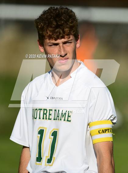 Thumbnail 1 in Notre Dame, WH @ Amity Regional (SCC Div C 1st Round) photogallery.