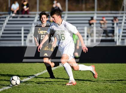 Thumbnail 2 in Notre Dame, WH @ Amity Regional (SCC Div C 1st Round) photogallery.