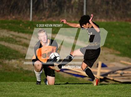 Thumbnail 3 in Notre Dame, WH @ Amity Regional (SCC Div C 1st Round) photogallery.