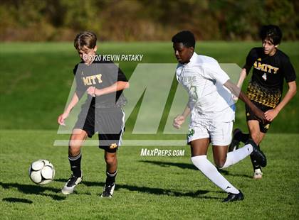 Thumbnail 2 in Notre Dame, WH @ Amity Regional (SCC Div C 1st Round) photogallery.