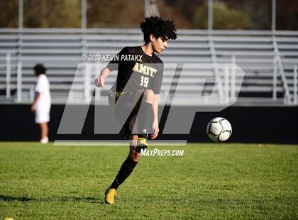 Thumbnail 2 in Notre Dame, WH @ Amity Regional (SCC Div C 1st Round) photogallery.