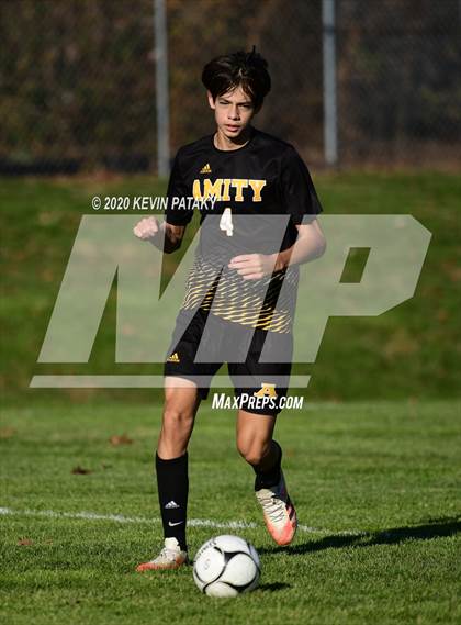 Thumbnail 3 in Notre Dame, WH @ Amity Regional (SCC Div C 1st Round) photogallery.