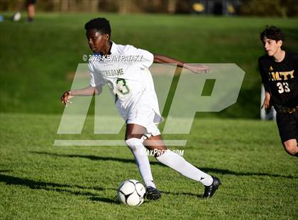 Thumbnail 2 in Notre Dame, WH @ Amity Regional (SCC Div C 1st Round) photogallery.