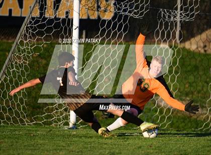 Thumbnail 1 in Notre Dame, WH @ Amity Regional (SCC Div C 1st Round) photogallery.