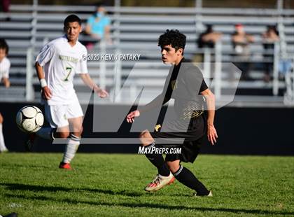 Thumbnail 1 in Notre Dame, WH @ Amity Regional (SCC Div C 1st Round) photogallery.