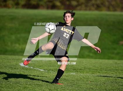 Thumbnail 1 in Notre Dame, WH @ Amity Regional (SCC Div C 1st Round) photogallery.