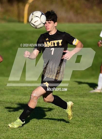 Thumbnail 3 in Notre Dame, WH @ Amity Regional (SCC Div C 1st Round) photogallery.