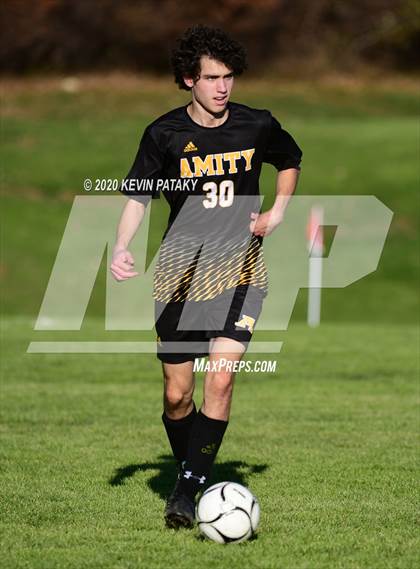 Thumbnail 3 in Notre Dame, WH @ Amity Regional (SCC Div C 1st Round) photogallery.