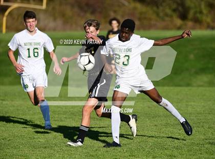 Thumbnail 1 in Notre Dame, WH @ Amity Regional (SCC Div C 1st Round) photogallery.