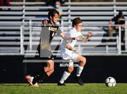 Thumbnail 1 in Notre Dame, WH @ Amity Regional (SCC Div C 1st Round) photogallery.