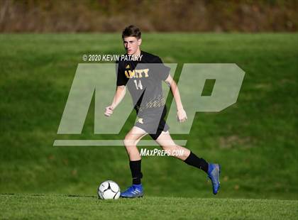 Thumbnail 2 in Notre Dame, WH @ Amity Regional (SCC Div C 1st Round) photogallery.