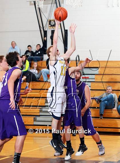 Thumbnail 1 in Northern Potter vs North Clarion (Coudersport Holiday Tournament) photogallery.