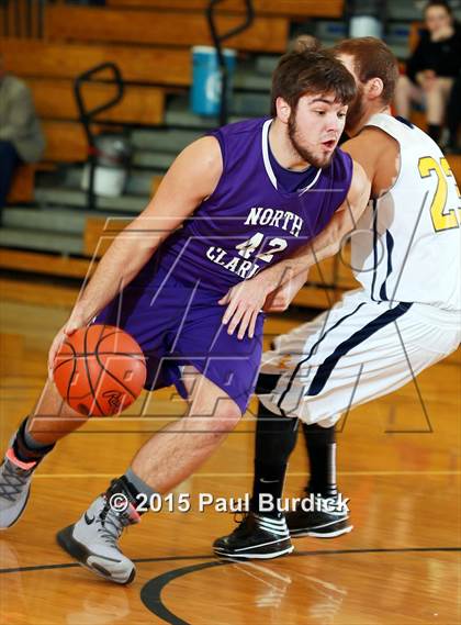 Thumbnail 1 in Northern Potter vs North Clarion (Coudersport Holiday Tournament) photogallery.