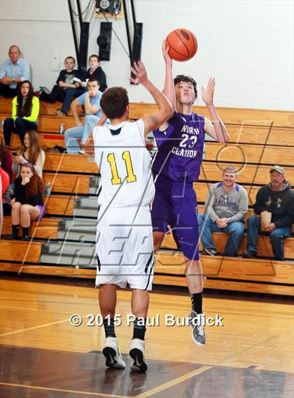 Thumbnail 2 in Northern Potter vs North Clarion (Coudersport Holiday Tournament) photogallery.