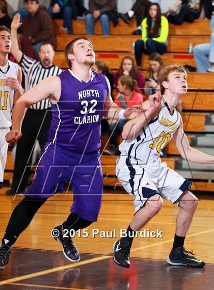 Thumbnail 3 in Northern Potter vs North Clarion (Coudersport Holiday Tournament) photogallery.