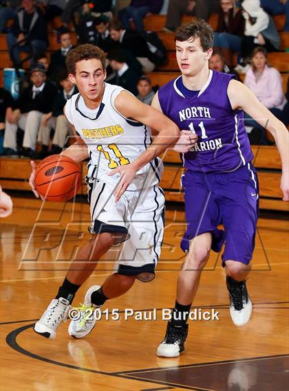 Thumbnail 3 in Northern Potter vs North Clarion (Coudersport Holiday Tournament) photogallery.