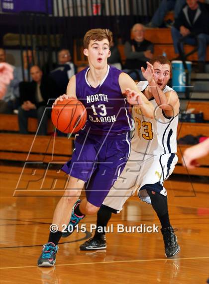Thumbnail 1 in Northern Potter vs North Clarion (Coudersport Holiday Tournament) photogallery.