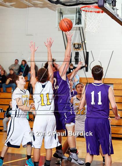 Thumbnail 2 in Northern Potter vs North Clarion (Coudersport Holiday Tournament) photogallery.