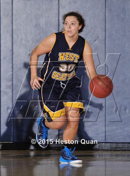 Thumbnail 1 in Alta vs West Seattle (MaxPreps Holiday Classic) photogallery.