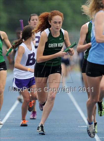 Thumbnail 2 in NCHSAA 4A Track & Field Championships photogallery.