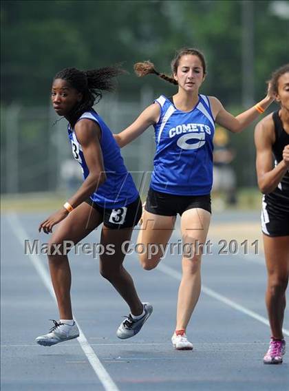 Thumbnail 2 in NCHSAA 4A Track & Field Championships photogallery.