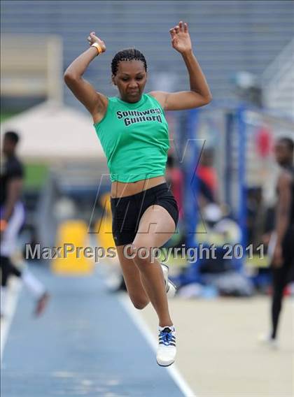 Thumbnail 3 in NCHSAA 4A Track & Field Championships photogallery.