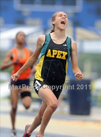 Thumbnail 1 in NCHSAA 4A Track & Field Championships photogallery.