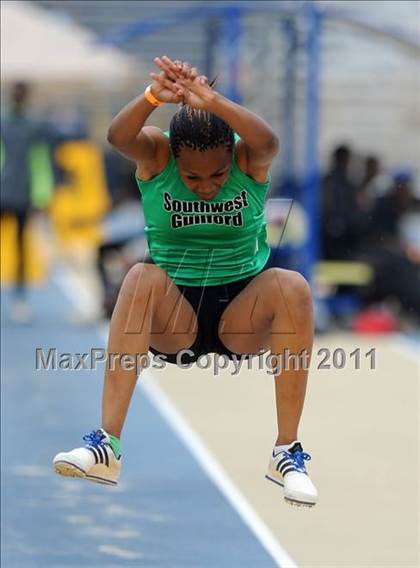 Thumbnail 3 in NCHSAA 4A Track & Field Championships photogallery.