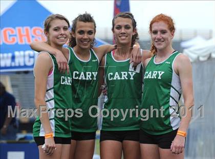 Thumbnail 3 in NCHSAA 4A Track & Field Championships photogallery.